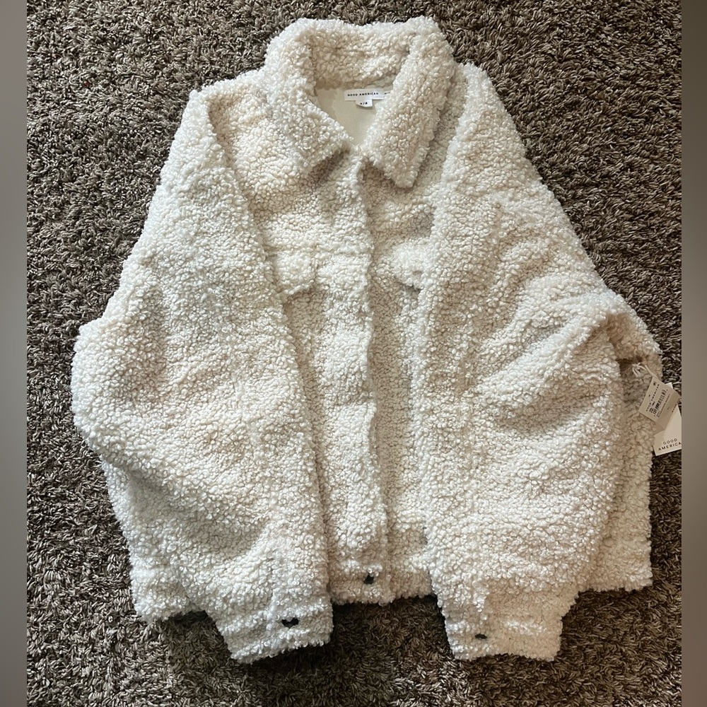 Good American Teddy Shacket
